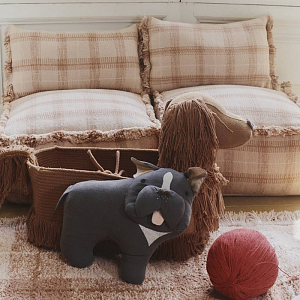 Подушка Лорена Каналс (Lorena Canals) "Джимми", 34 х 27 х 15 см